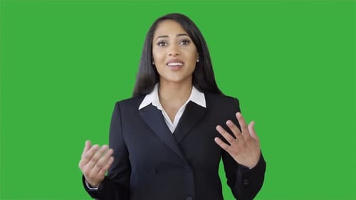 African American Businesswoman Working in Corporate Finance Job