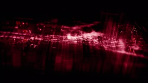 Futuristic Screen Display Data Matrix Simulation Background 16