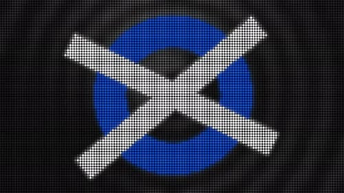 Animation with Circle and Cross