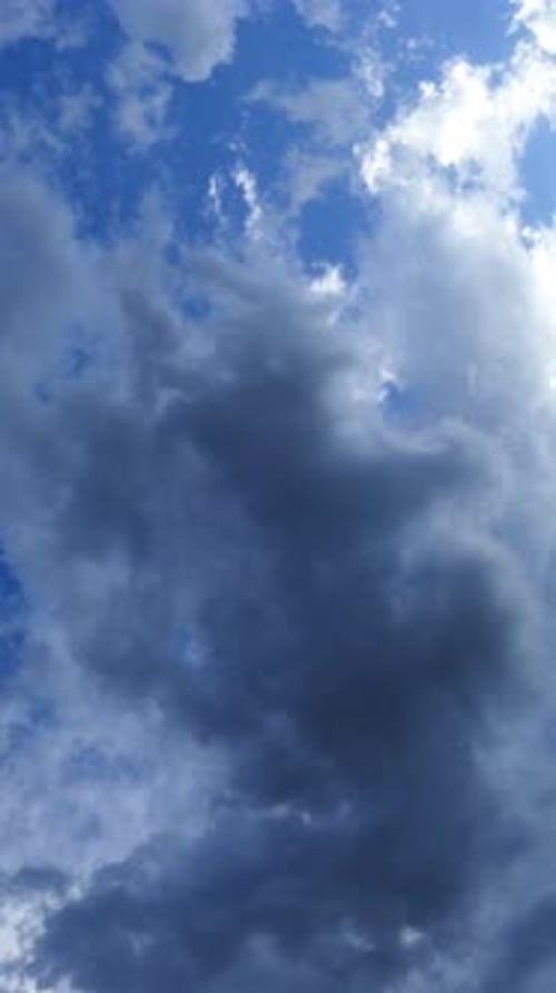 Dark Storm Clouds Moving
