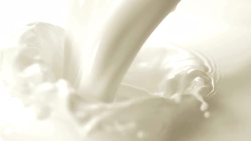 Milk Splash, Pouring