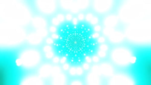 Lebendige geometrische Formen mit Stroboskoplicht, nahtlose, abstrakte Schleife