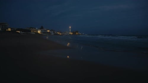 Lighthouse Tower Light Up the Ocean