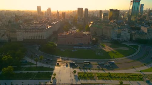 Casa Rosada Also Known As Government House Casa De Gobierno in Buenos Aries Argentina