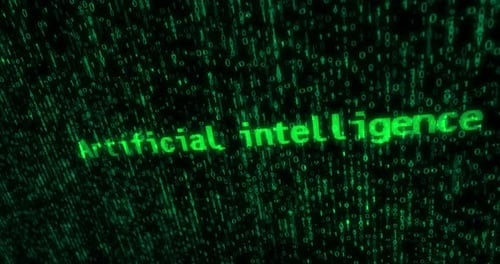 Saisie de texte par intelligence artificielle sur l'écran d'affichage