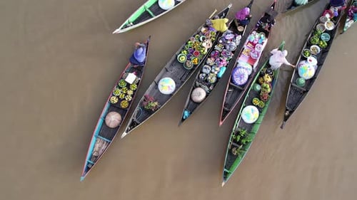 Floating Market in Banjarmasin