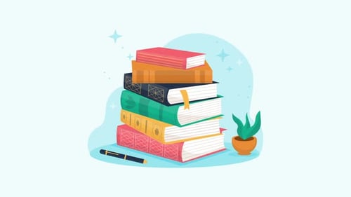 2d Stacking Books