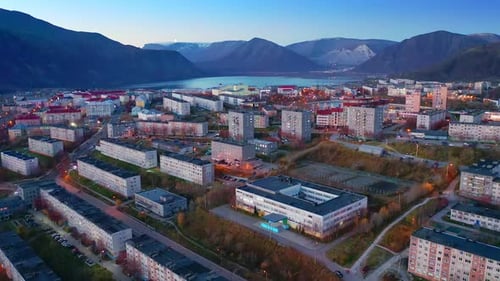 Região de Kirovsk Khibiny na Rússia