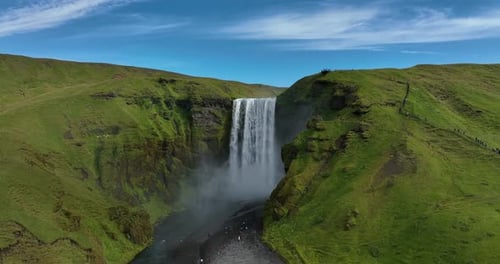 Skogafoss Waterfall Iceland