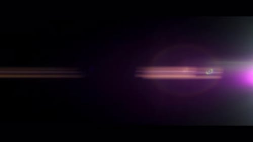 Cinematic Lens Flare Light Leak Transition