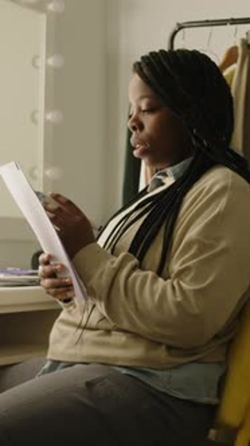 Woman Thinking and Brainstorming Ideas by Vanity