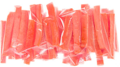 Packaging And Freezing Carrots