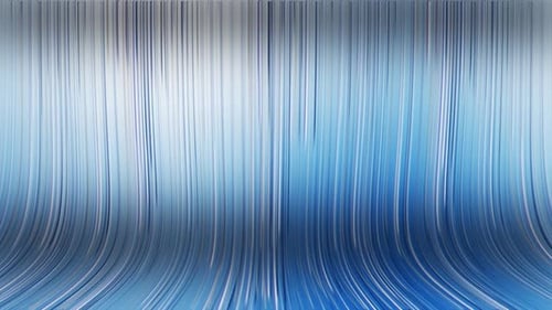 Abstract Vertical Blue Lines Flowing Stage Background Loop