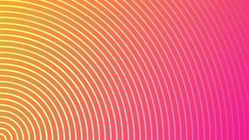 Gradient Abstract Geometric Circles Moving Background Loop
