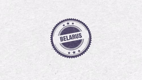 Belarus Golden Rubber Stamp