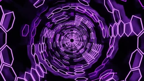 Neon Disco Extravaganza: Elektronisch Beats und Lichteffekte 4K