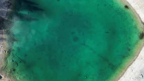 Karersee Lake with Mountain and Forest