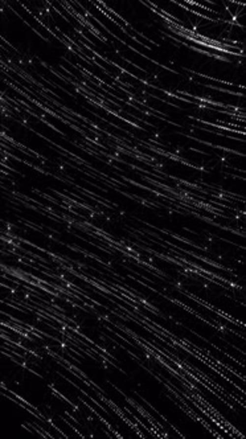 Sparkling White Lines Abstract Vertical Motion Background