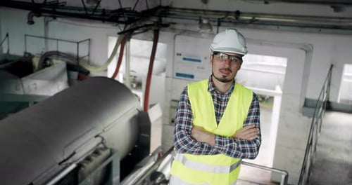 Contrôle la qualité des équipements de production dans une usine de vin