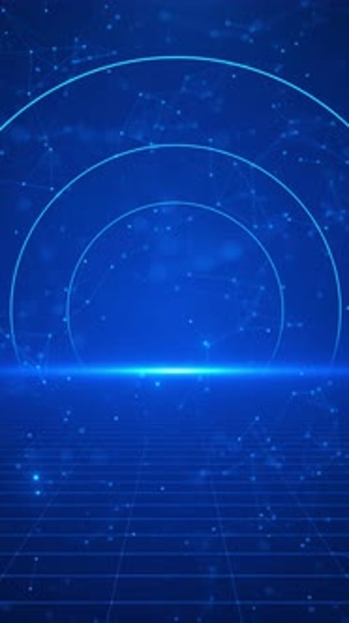 Technology Digital Cyberspace Complex computer Network Big Data, Artificial Intelligence cloud. Big