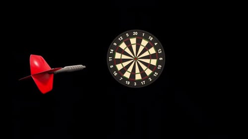Dart Hits With Camera Angle