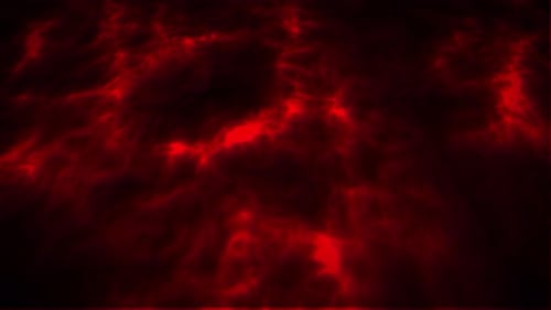 Abstract Fiery Red Energy Flowing Background