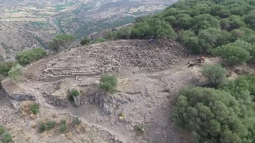 Ancient City Drone Video -Aigai 10
