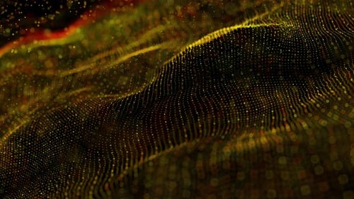 Motion of digital data flow. Transferring of big Abstract technology big data background concept.