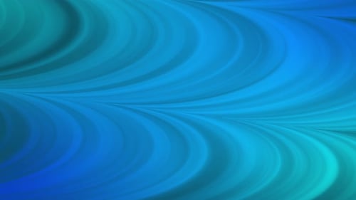 Fluid Abstract Blue Green Wave Background