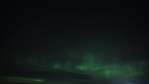 Time Lapse of Aurora Borealis