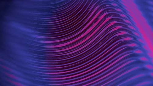 Abstract Colorful Wave Background 4K Loop
