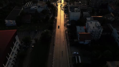 Sonnenuntergang in Prishtina Teil 4