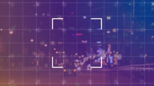 Animation of statistics and graphs over a highway