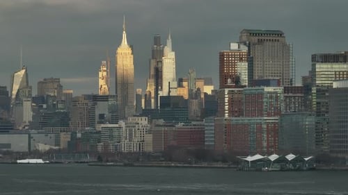 Aerial view of the Empire State Building