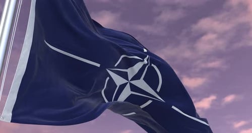 Nato Flag Animation Minimal Corporate Video
