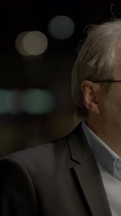 Businessman With Glasses and a Suit Portrait