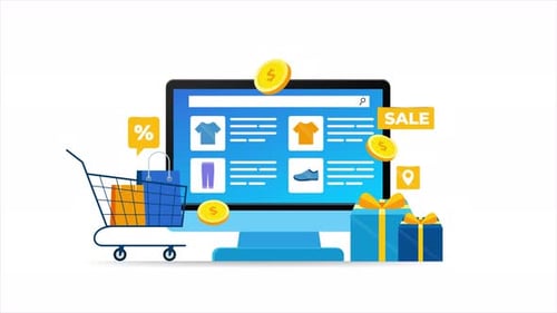 Digital Fashion Store Concept with Online Payment