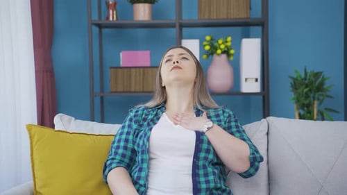 Chest tightness, heart problem.
