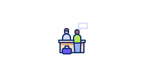 Reception Animated Icon