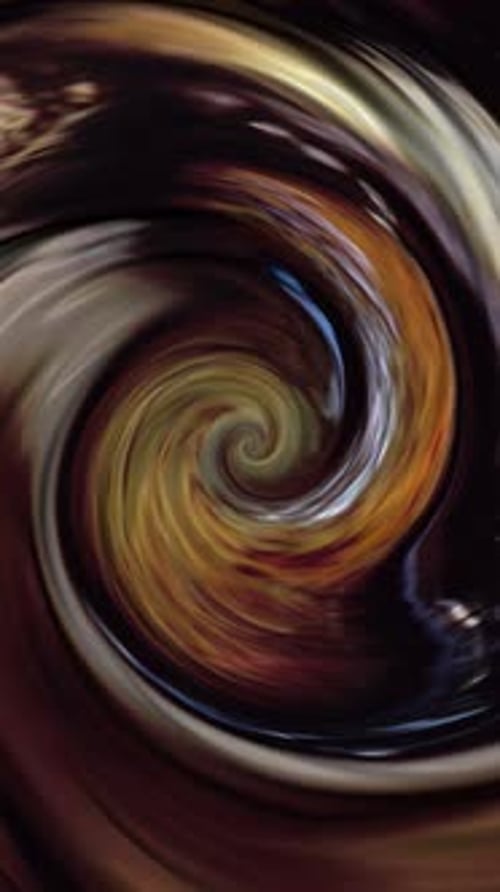 Vertical Video - Tiger Eye Spiral Abstract Background