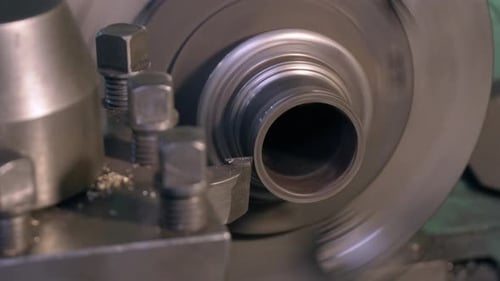 Lathe Milling Plant Metal Billet Cutting Machine with Shavings