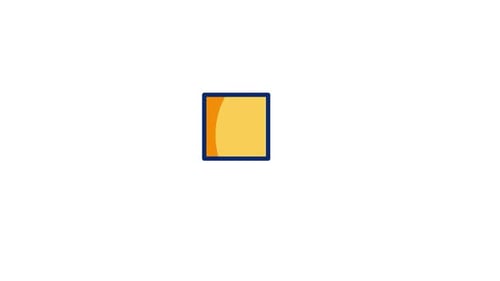 Flat Design Grid Layout Icon Reveal
