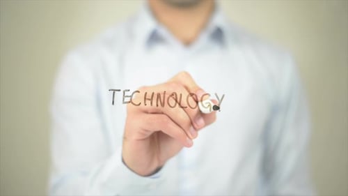 Technology, Writing on Transparent Screen