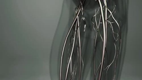 Medically Accurate Animation of Heart with Vains and Arteries