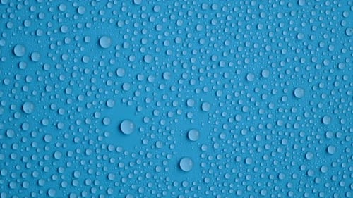 Fundo cosmético hidratante de gotas de água