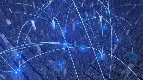 Smart City and Mobile Internet Signal Diffusion, 5G