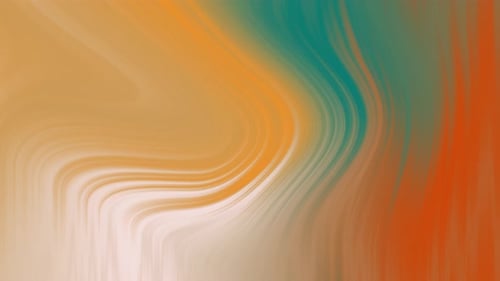 Abstrakter orangefarbener Wellenhintergrund