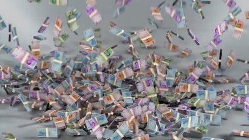 Monnaie iranienne - L'argent empilé en rial baisse - Devise iranienne