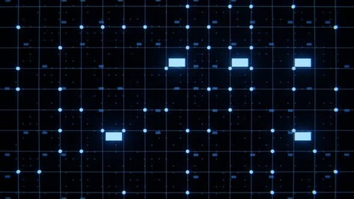 Abstract Technology Seamless Loop Background