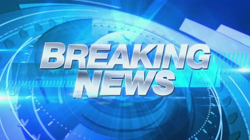 Technological Breaking News Title Reveal with 3D Globe